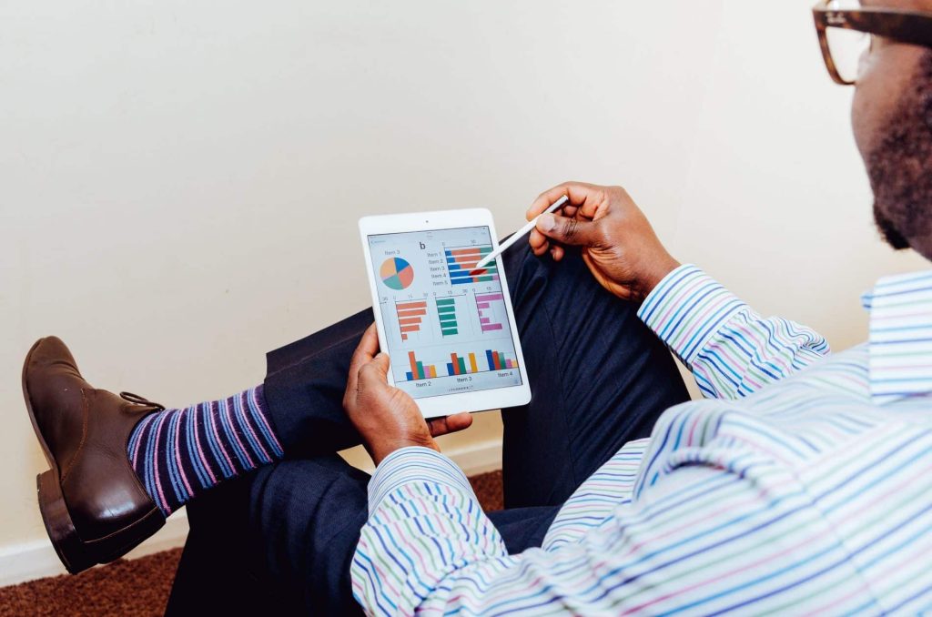 data visualisation tablette