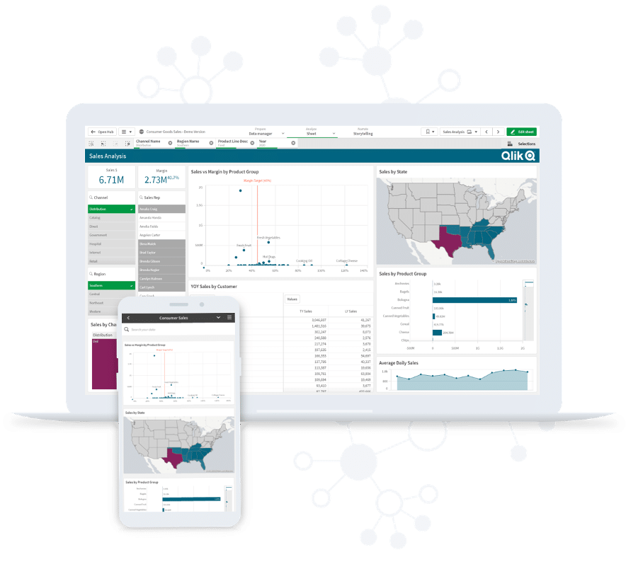 moteur associatif qlik sense